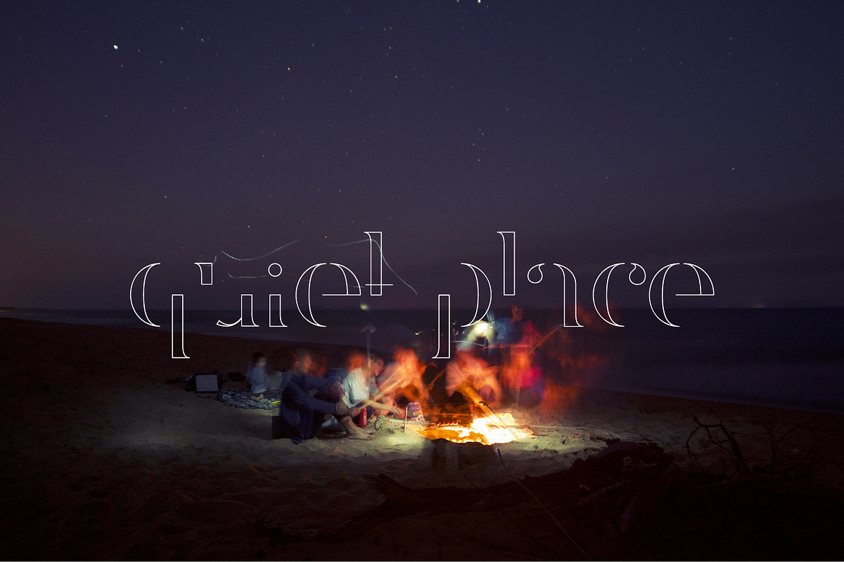 Breathy - Font family preview 5