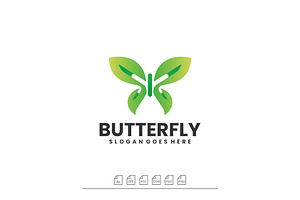 Logo Butterfly Gradient Colorful, a Branding & Logo Template by ARIF22GANTENG