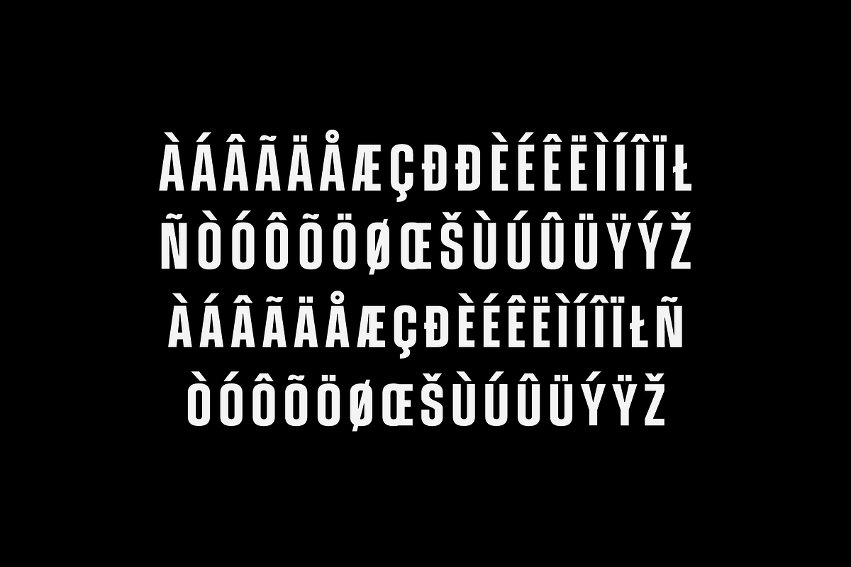 Highman;  Bold CondensedFont, a Sans Serif Font by Eko Bimantara (Photo 7 of 8)