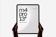 iPad Mockup Landscape Holding Set, an iPad Mockup by Croma Studio (Thumbnail 3 of 5)