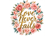 Romantic Love Quote Sublimation, a Seasonal Illustration by Creative design (Thumbnail 4 of 6)