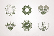 Mindful Bamboo Mandala Branding Kit, a Branding & Logo Template by Elibee (Thumbnail 6 of 11)