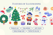 Christmas Illustrations Set, an Object Graphic by 35lab (Thumbnail 2 of 6)