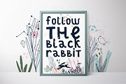 Black Rabbit | Font, a Font by Daria Miazhevich (Thumbnail 4 of 5)