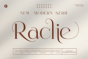 Elegant Modern Aesthetic - Raclie, a Serif Font by roomspace creative lab (Thumbnail 1 of 10)