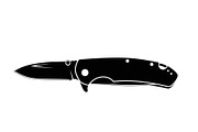 Folding Pocket Knife Silhouette, a Graphic by hafijul (Thumbnail 10 of 12)