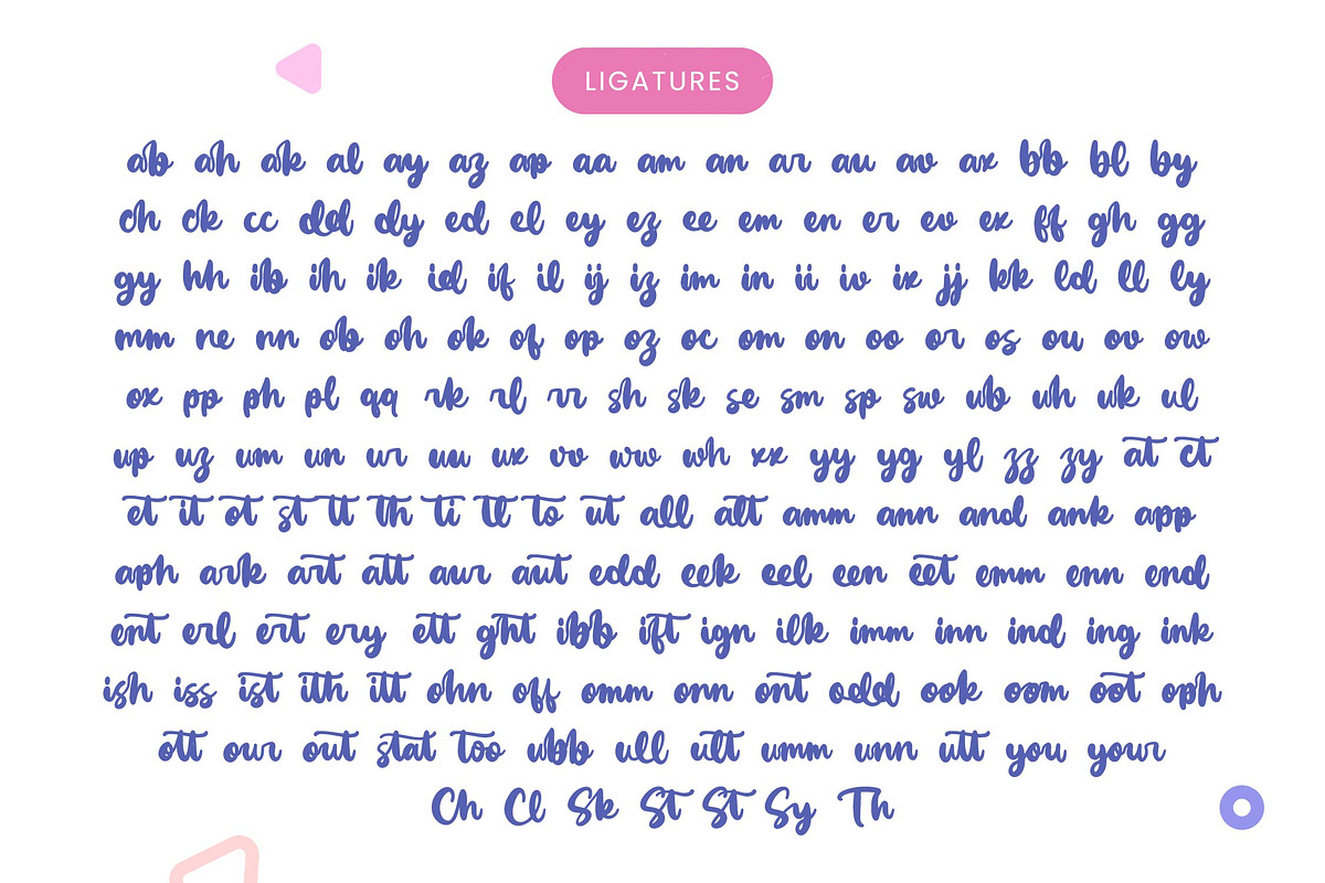 Vanila Chute Bold Handwritten Font, a Script Font by Letterena Studios Script (Photo 18 of 20)