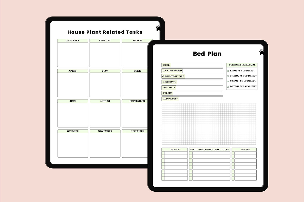 Hyperlink Digital Garden  Planner, a Design Template by Designmela01 (Photo 9 of 11)