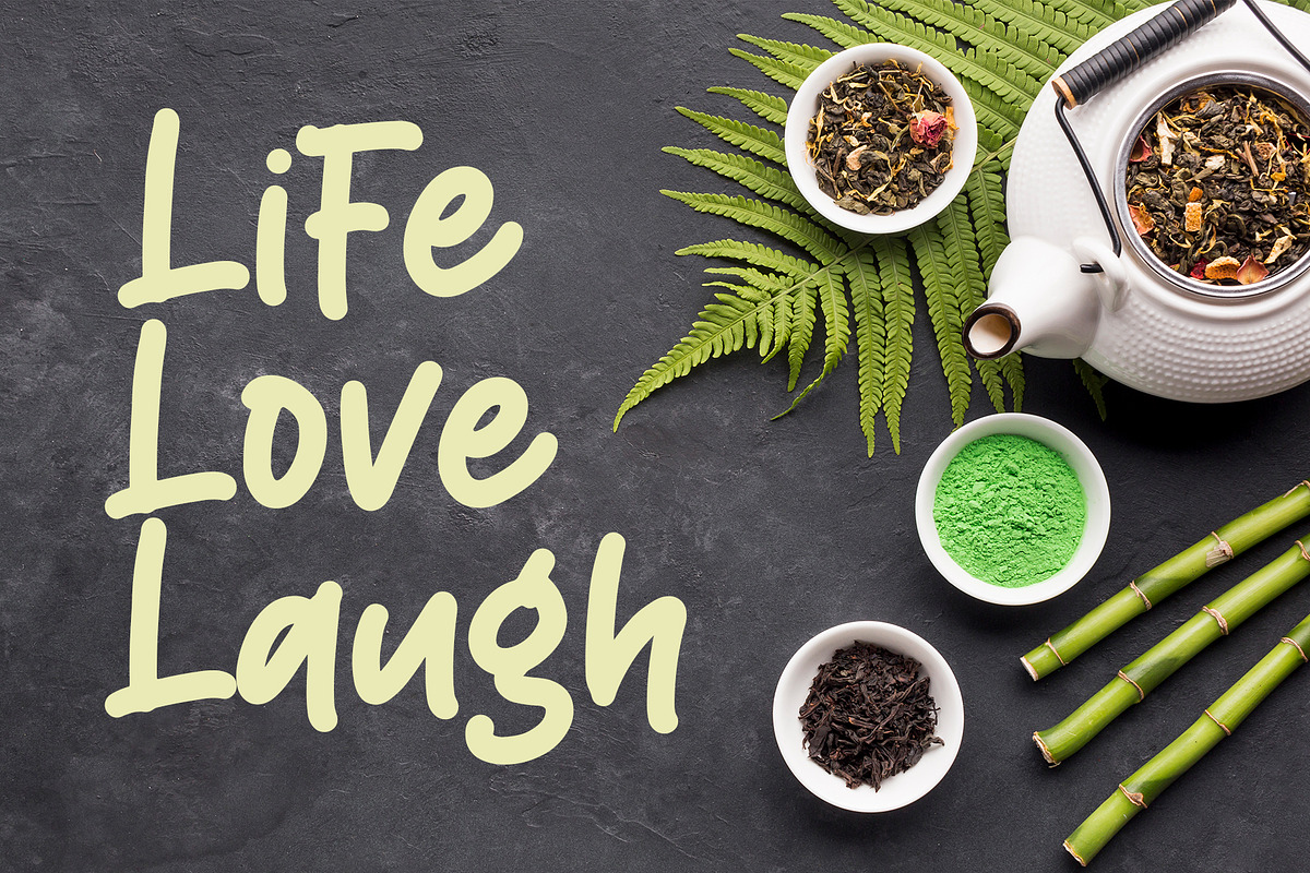 Matcha Latte - Handwritten Font preview 5