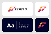 Modern Gradient Deer with Letter F, a Branding & Logo Template by Artnivora.Std (Thumbnail 2 of 4)