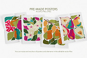 Pear Market Vector set, a Food Illustration by ArtPavo (Thumbnail 5 of 7)