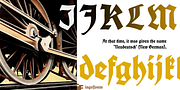 Koch Schrift, a Blackletter Font by ingoFonts (Thumbnail 4 of 10)