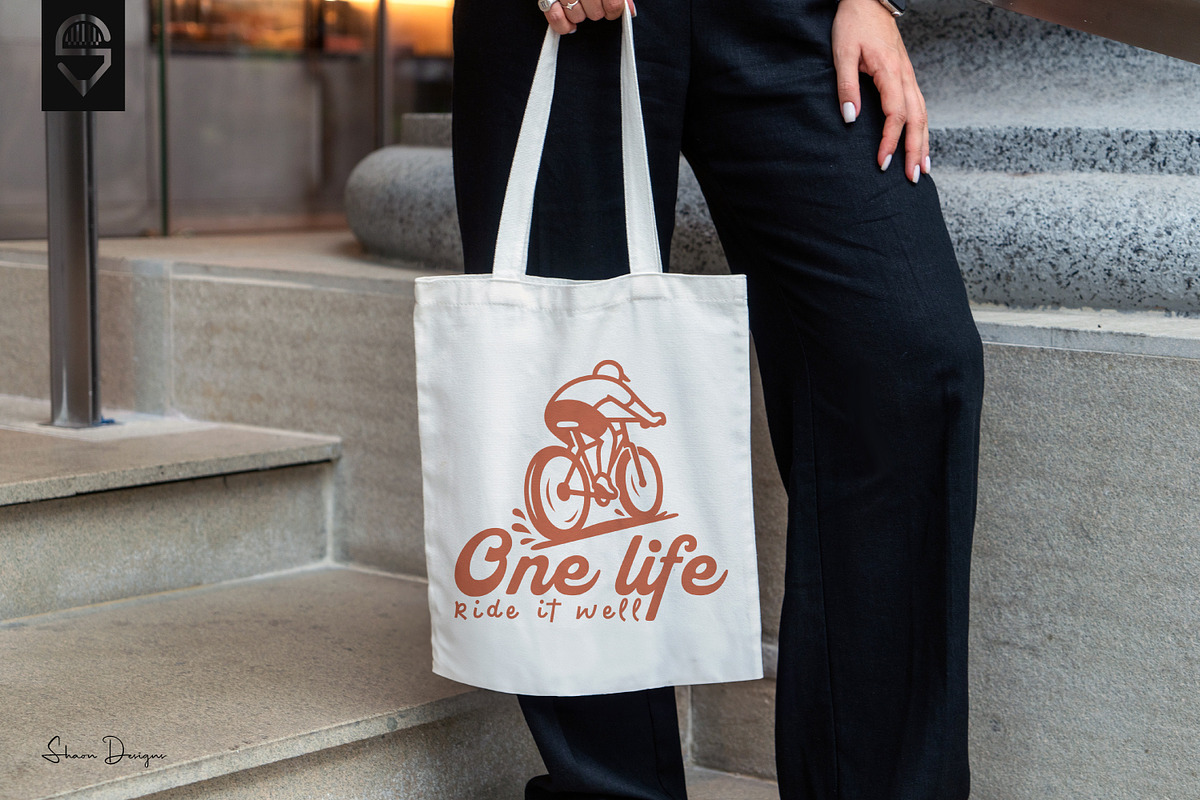 Cyclist Vector T-shirt Design, a Graphic by shaondesigns (Photo 5 of 5)