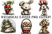 Whimsical Easter PNG Clipart, an Illustration by OK Design (Thumbnail 2 of 6)