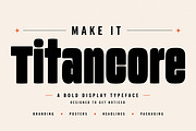TITANCORE, a Slab Serif Font by Wow Magic (Thumbnail 5 of 5)