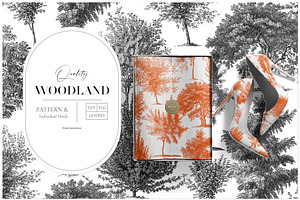 Woodland Toile, Luxury Patterns!