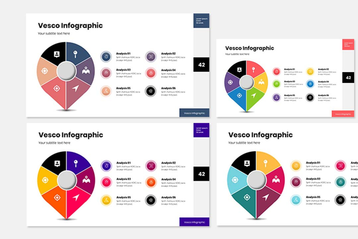 Vesco Infographic Template, a Presentation Template by Analogous Temp (Photo 4 of 4)