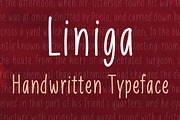 Liniga Font, a Script Font by Graphite_Studios (Thumbnail 1 of 5)