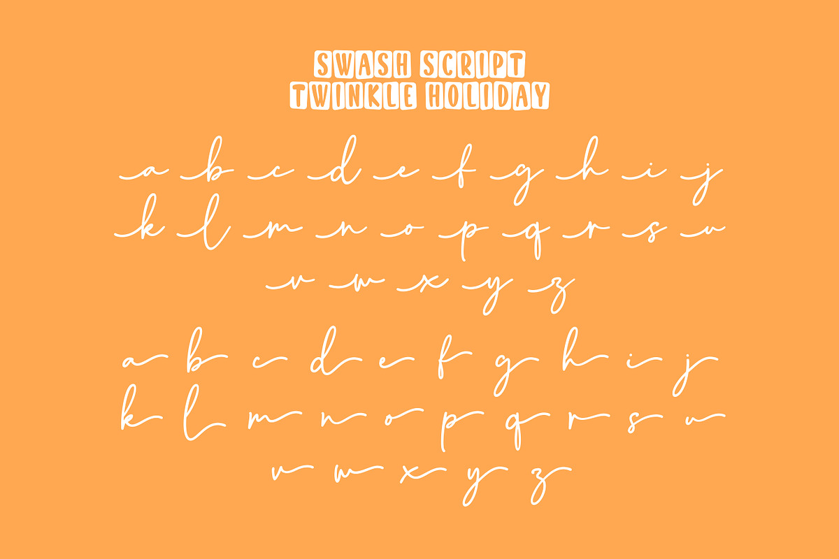 Twinkle - Duo Display Font, a Script Font by Flawless And Co (Photo 9 of 10)
