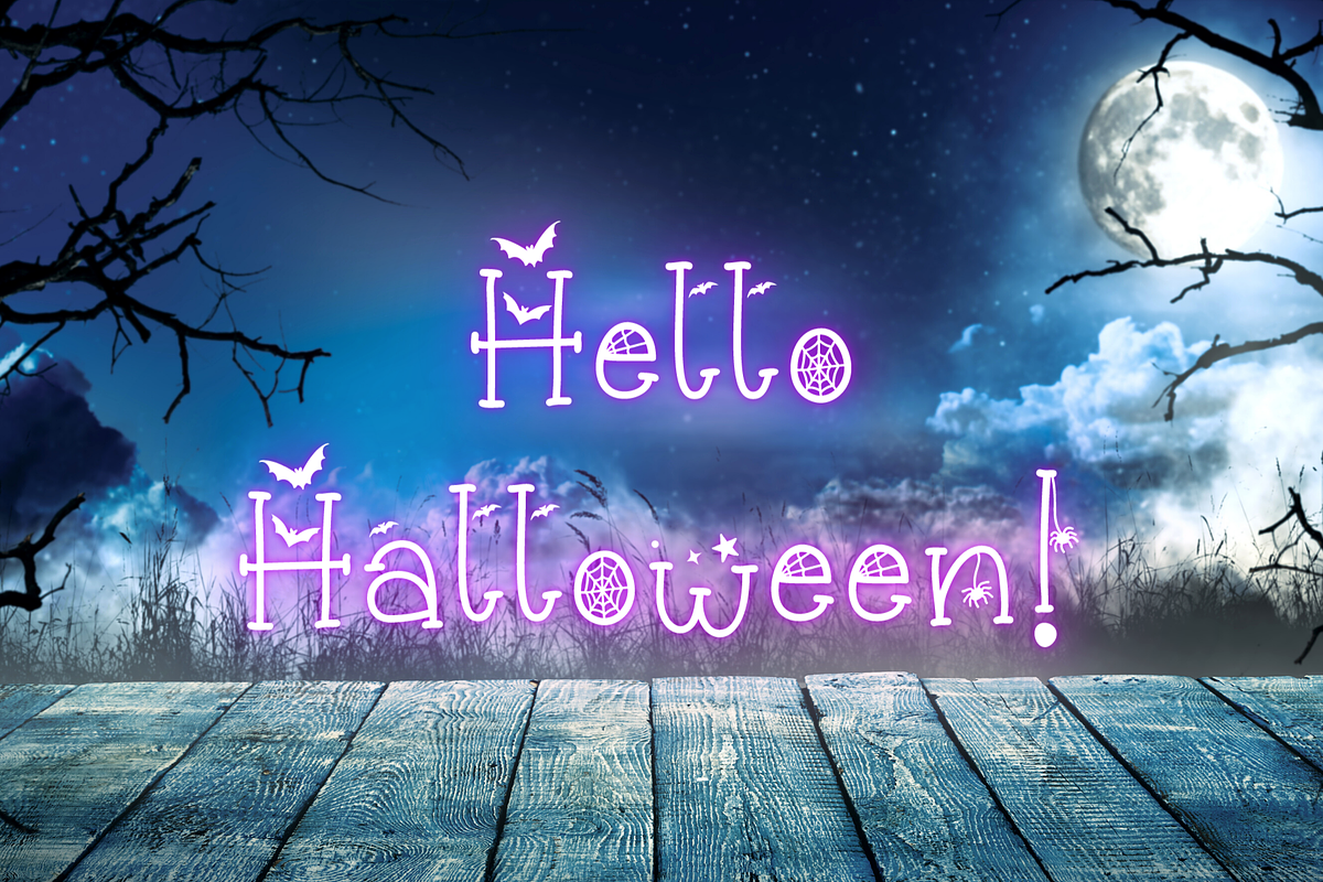 Spookerly Halloween Font, a Serif Font by Dancing with Ink (Photo 7 of 25)