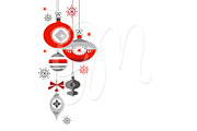 Christmas Clip Art, ornaments, balls, a Decorative Illustration by GraphicMarket (Thumbnail 2 of 5)