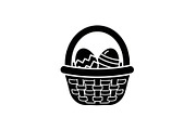 Easter Basket Vector Silhouette Bund, an Illustration by Designs_River (Thumbnail 25 of 51)