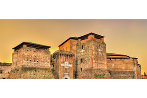 View of castel sismondo in rimini italy containing italy, castle, and, an Architecture Photo by Leonid Andronov
