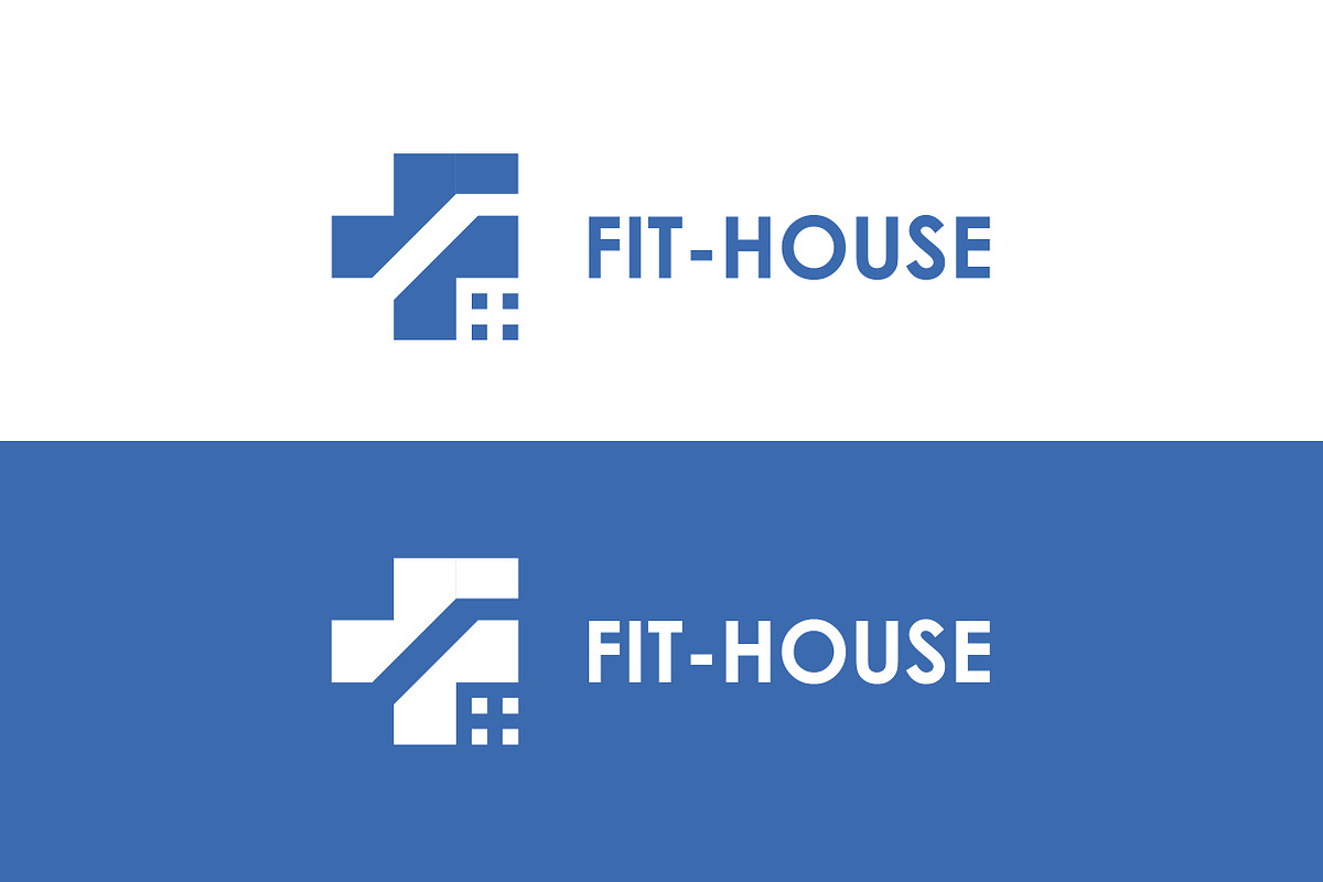FIT-HOUSE, a Branding & Logo Template by junartmosphere (Photo 3 of 4)
