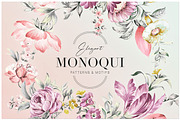 Monoqui, Fleurs prints & Motifs, a Pattern Graphic by Pink Linen (Thumbnail 1 of 10)