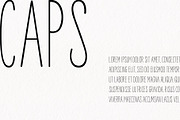 SkinnyCap Nav | Sans Serif Font, a Sans Serif Font by Navia Gruber (Thumbnail 2 of 6)