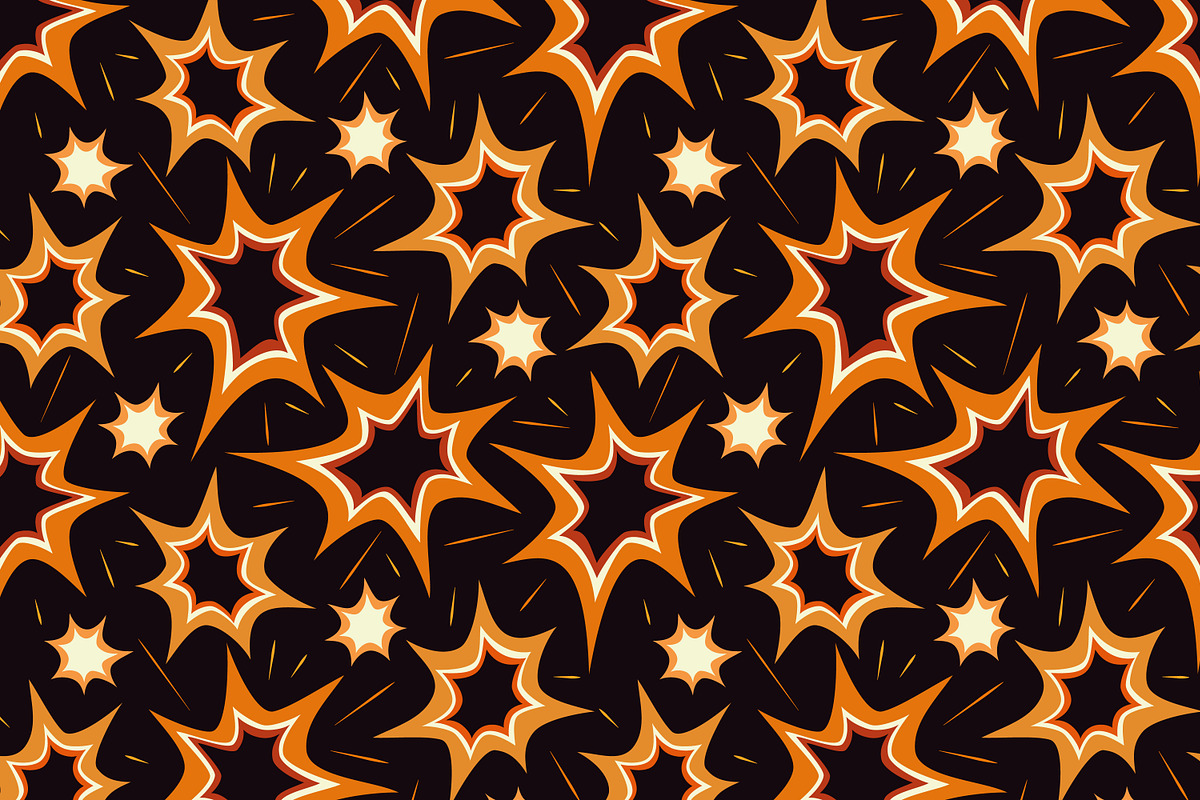 Seamless explosion, boom patterns, a Pattern Graphic by Good Studio (Photo 3 of 13)