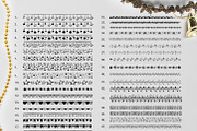 60 Christmas Pattern Brushes, a Brush Add-On by Mallinka (Thumbnail 2 of 10)