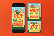 Pet Sitting Flyer, a Flyer Template by graphicook (Thumbnail 3 of 3)