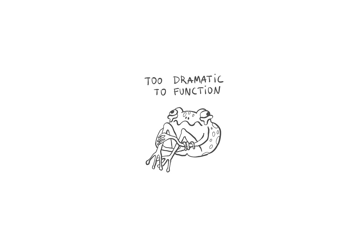 Frog Line Art Prints, an Illustration by Anastasiya Klempach (Photo 10 of 11)