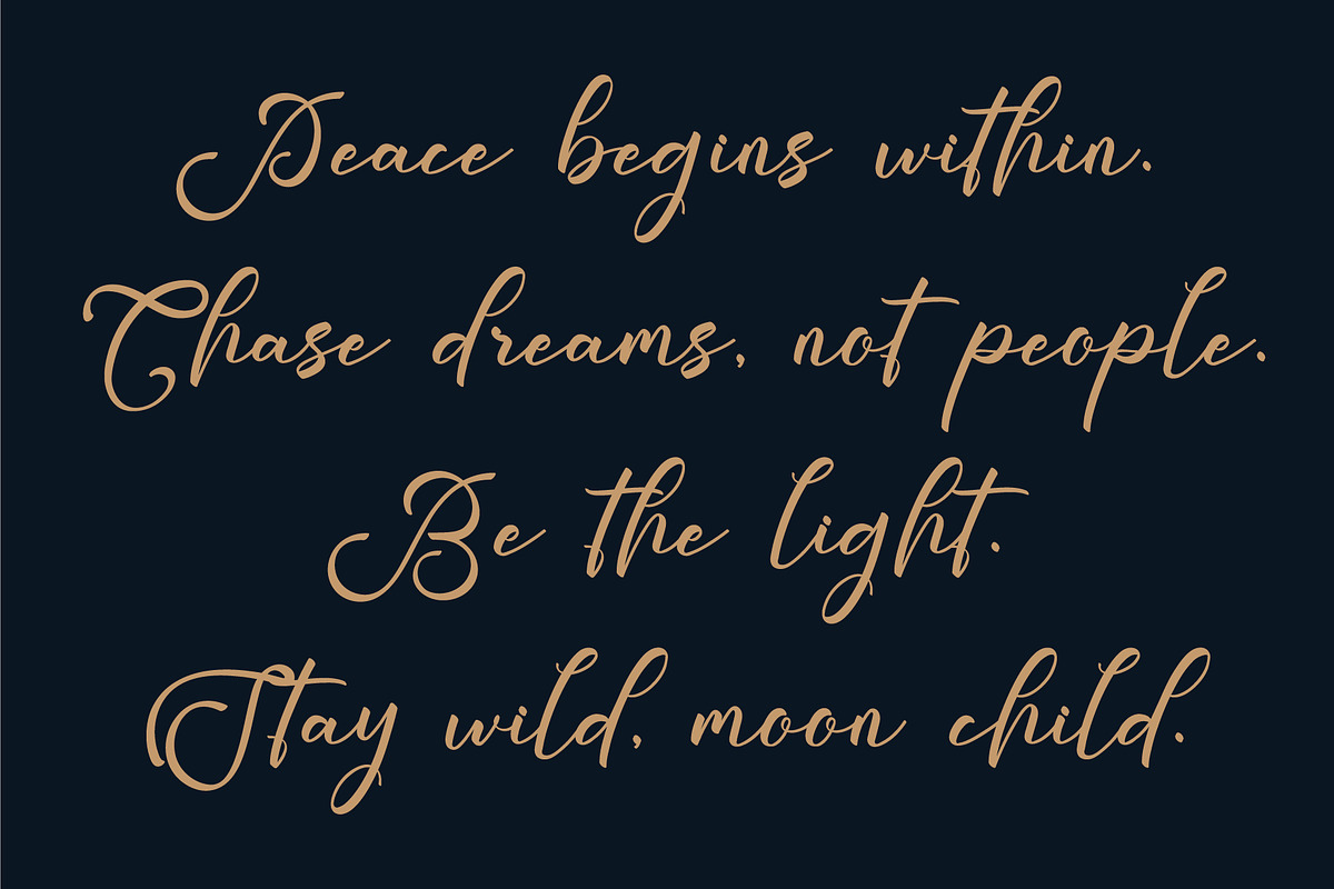 Sundala Script Font, a Font by JprintStudio (Photo 4 of 5)