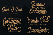 Fasterox Script, a Script Font by Amarlettering (Thumbnail 5 of 8)