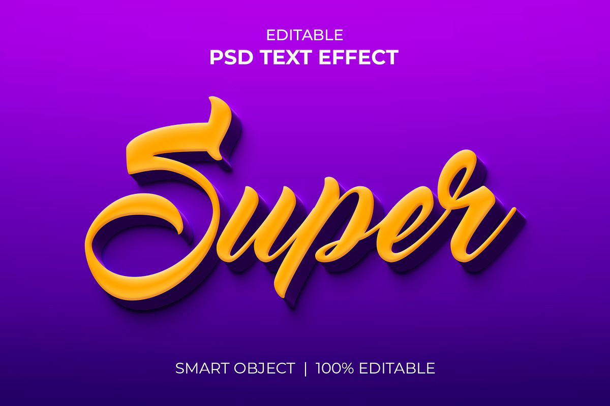 Editable 3d Text effect PSD  Bundle, a Layer Style Add-On by Brix Lab (Photo 8 of 32)