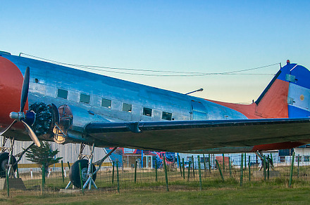 Old airctaft at outdoor musuem, ushuaia, argentina, a Transportation Photo by DanFLCreativo