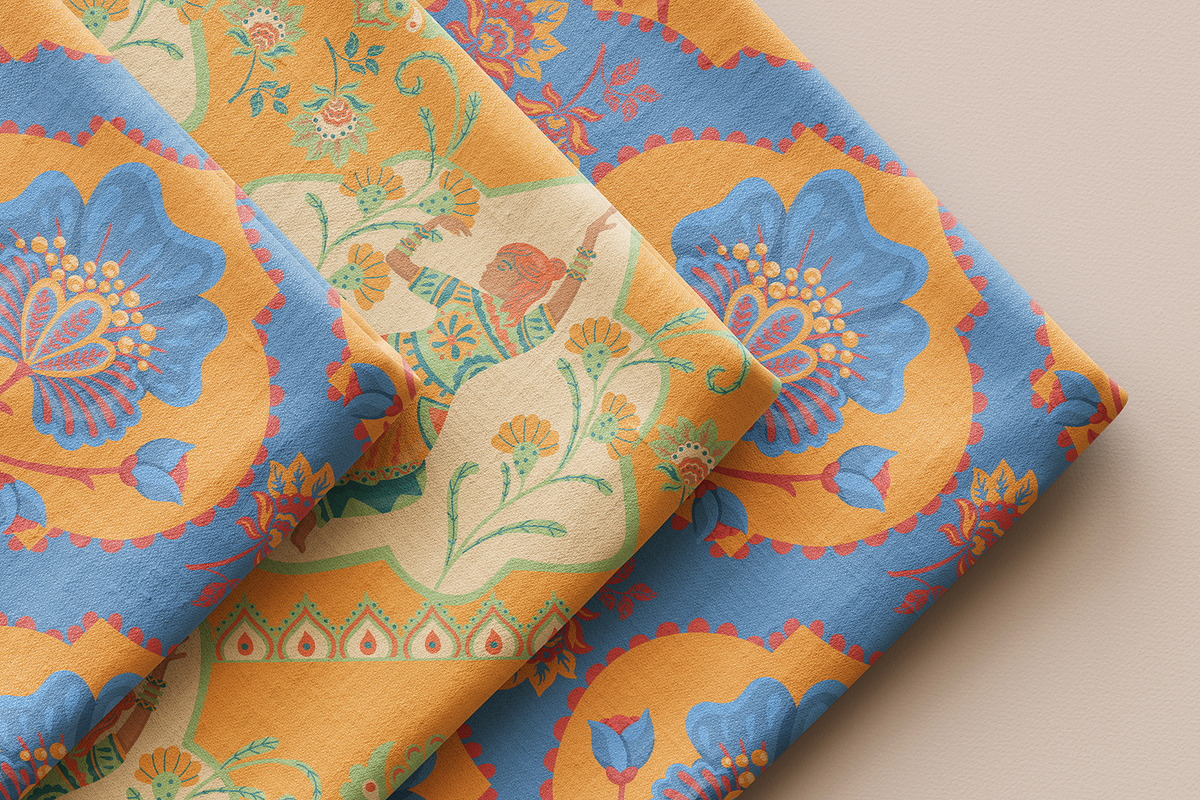 Indian vector patterns, a Pattern Graphic by Carpet Tapete Pretzel (Photo 16 of 25)