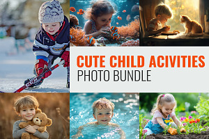 40 Photographs of cute kids, a Person Photo by SouravDesign