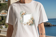 Seashells Watercolor Summer Frames S, an Illustration by SVGArt (Thumbnail 4 of 8)