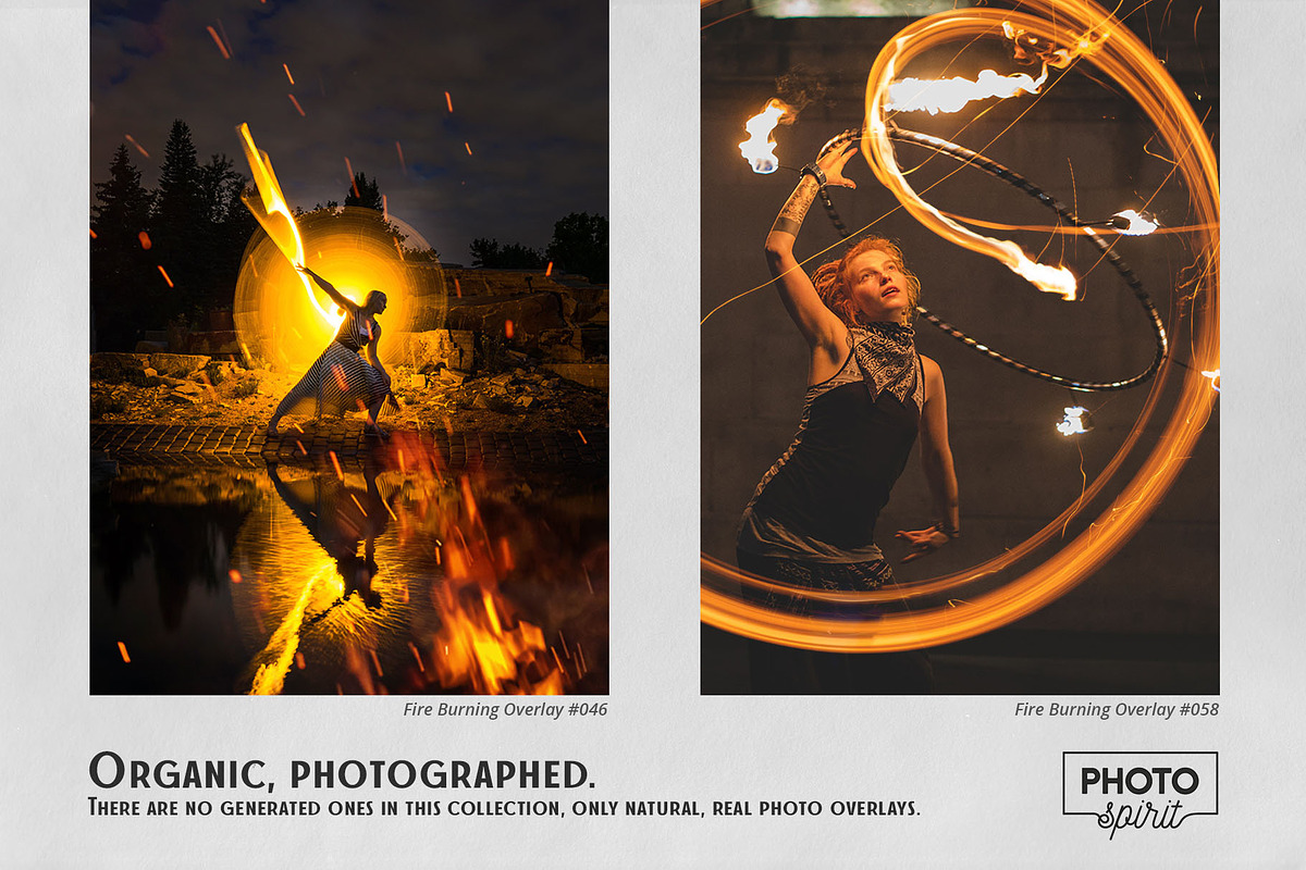 Fire Burning Effect Overlays, a Brushes & More by PhotoSpirit (Photo 3 of 10)