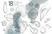 Nature Abstractions - Watercolor Set, a Texture Illustration by WBS Design (Thumbnail 7 of 13)