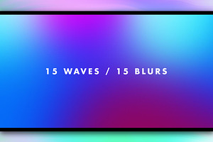 Gradient Wave: Vibrant Video Loops