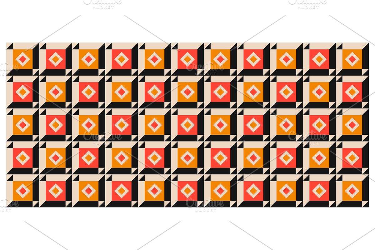 Geometric Tile Pattern, a Pattern Graphic by Creative Backgrounds (Photo 1 of 3)