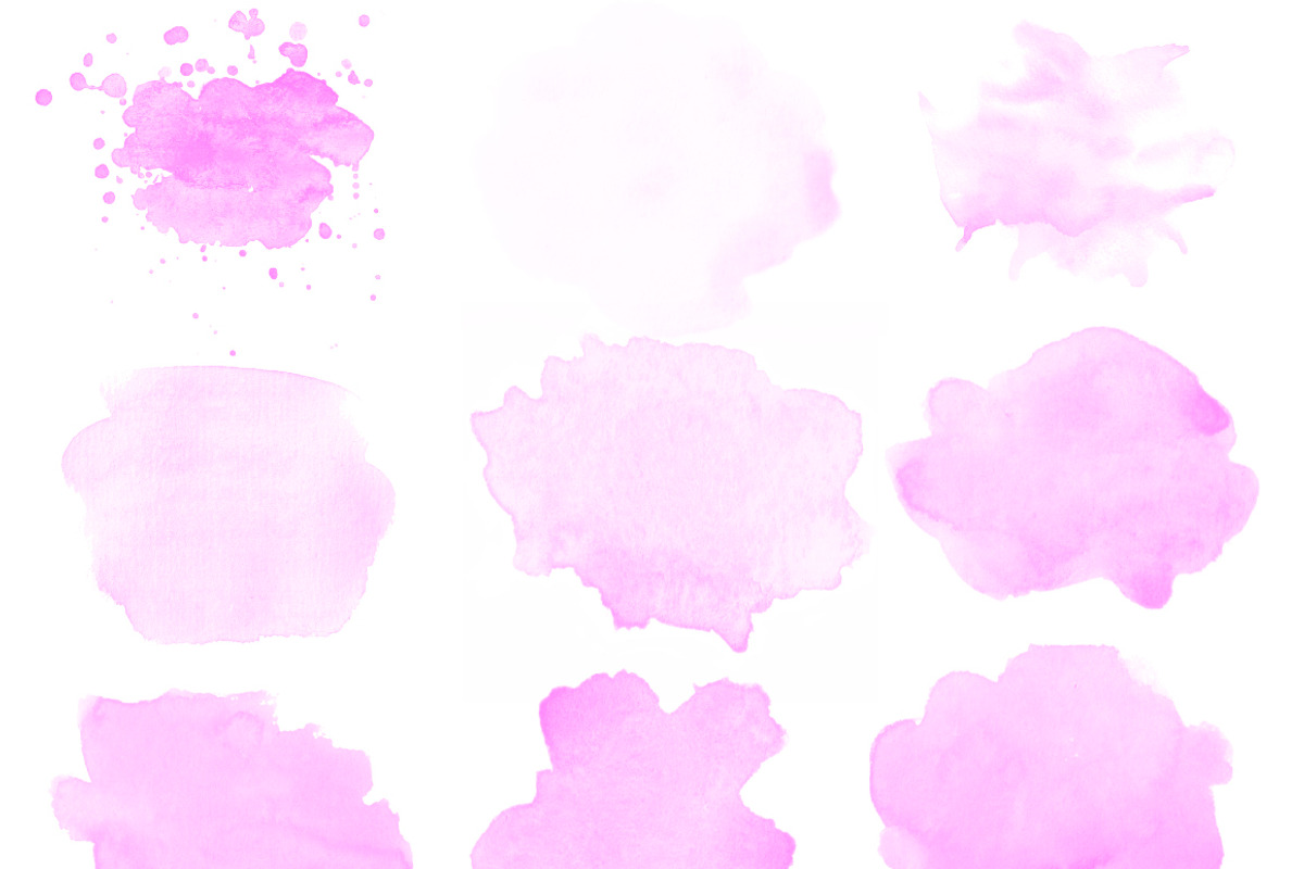 Watercolor Stamp Procreate Brushes, a Brush Add-On by Almazova Dolzhenko (Photo 6 of 20)