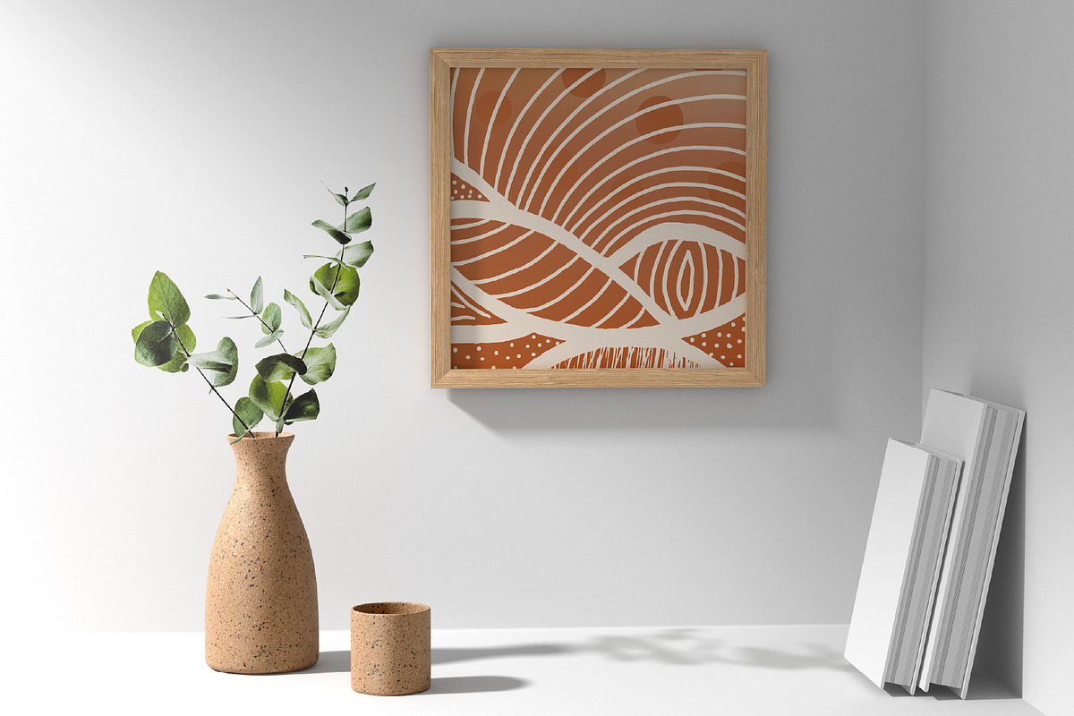 Boho Style: Earth Tones, a Pattern Graphic by Zim Varezhkin (Photo 10 of 11)