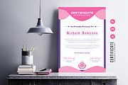 579. Modern Certificate Template, a Stationery Template by CreativeRezwan (Thumbnail 3 of 3)