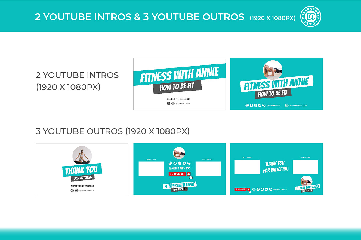 Editable Canva YouTube Template, a Branding & Logo Template by Chakraborty Design (Photo 8 of 9)