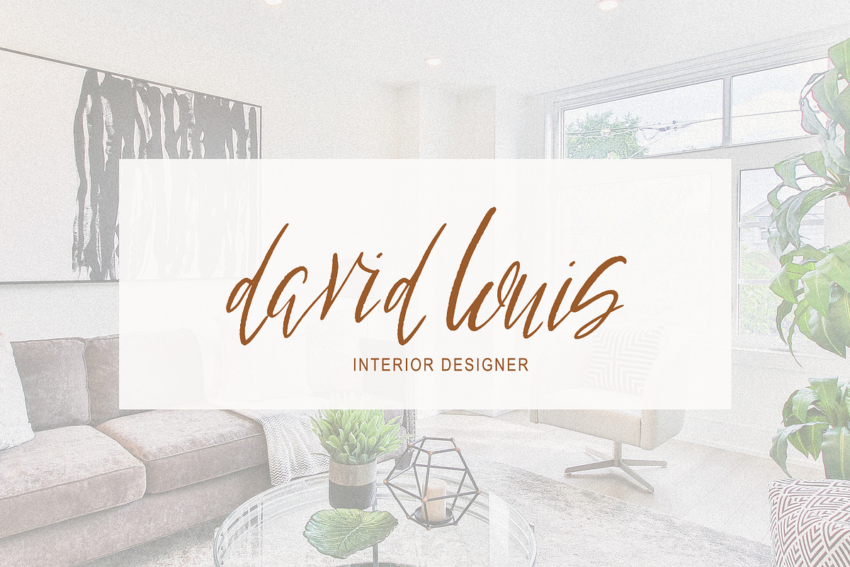 Bountiful Handlettered Font preview 6